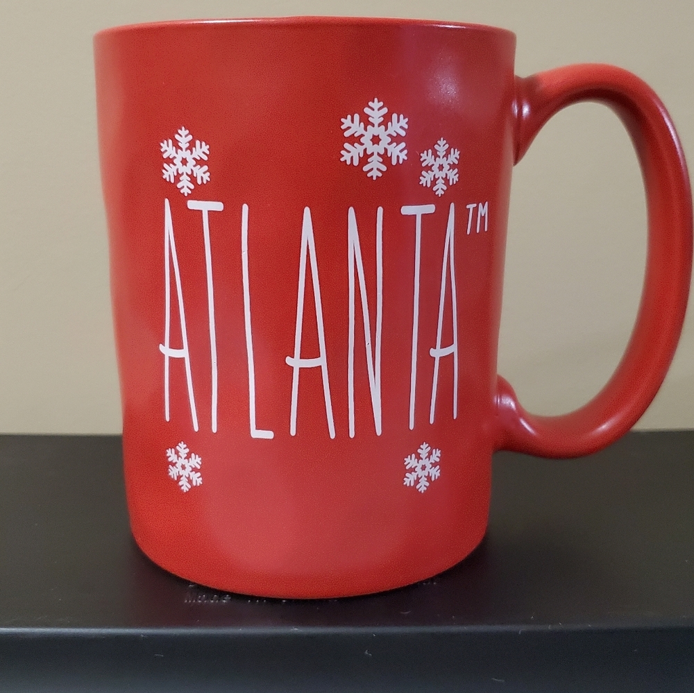 Atlanta Christmas Snowflake Coffee Mug Cup